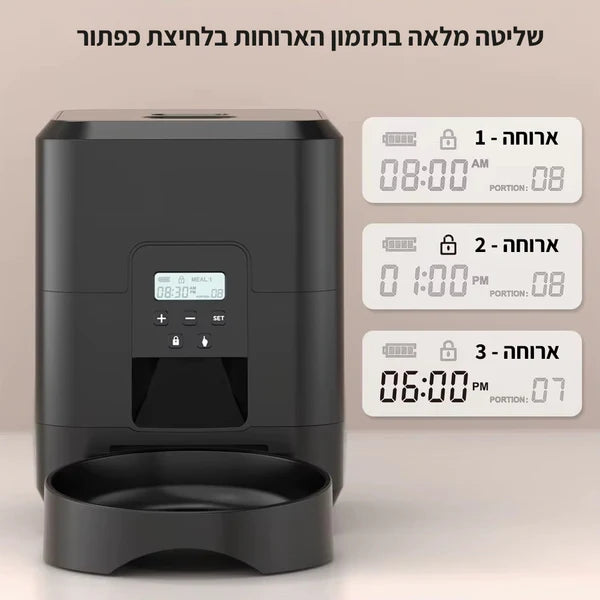 ™Vetify - מאכיל אוטומטי