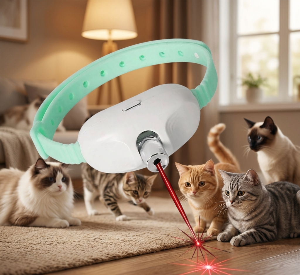 ™VETIFY - צעצוע לייזר נטען לחתול